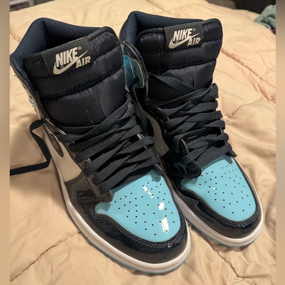 Jordan Women's Blue Chill sz 8 - Picture 1 of 7